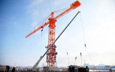 Монтаж сучасних баштових кранів