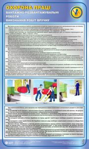 Виконання робіт вручну. Вантажно-розвантажувальні роботи. 0,6х1,0