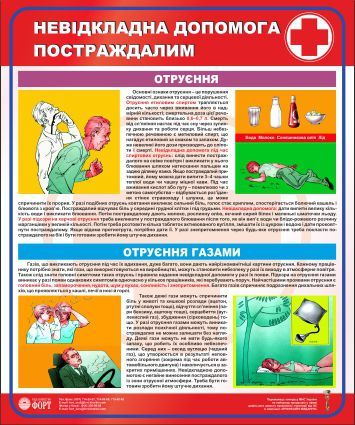 Отруєння. Отруєння газами. Домедична допомога постраждалим. 0,5х0,6