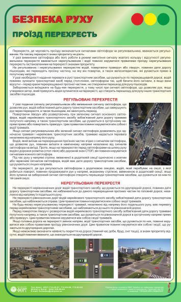 Проїзд перехресть. 0,6х1,0