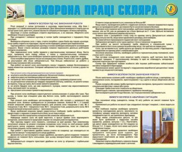Охорона праці скляра. 0.6х0.5